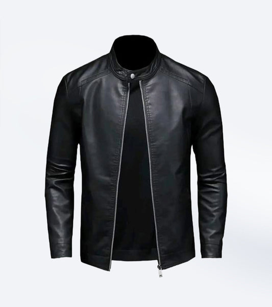 Classic Black Leather Jacket